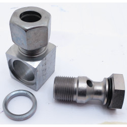 3/8 BSP X 12MM LIGHT (18MM) TUBE